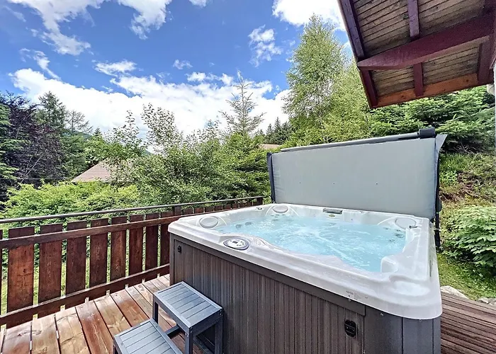 Les Cimes Blanches Cledicihome 10 Pers Spa&grand Terrain 4 Minutes Des Pistes La Bresse