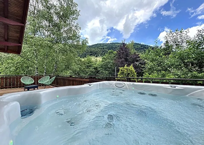 Chalet Les Cimes Blanches Cledicihome 10 Pers Spa&grand Terrain 4 Minutes Des Pistes La Bresse