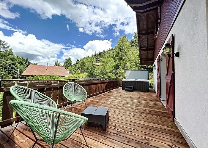 Les Cimes Blanches Cledicihome 10 Pers Spa&grand Terrain 4 Minutes Des Pistes La Bresse